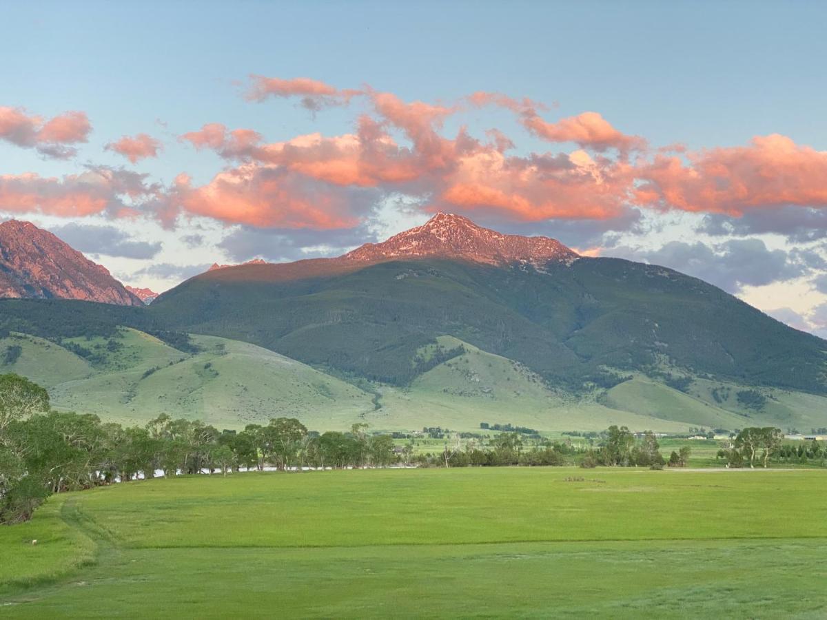 Pine Creek Cabin Livingston Montana Exterior foto